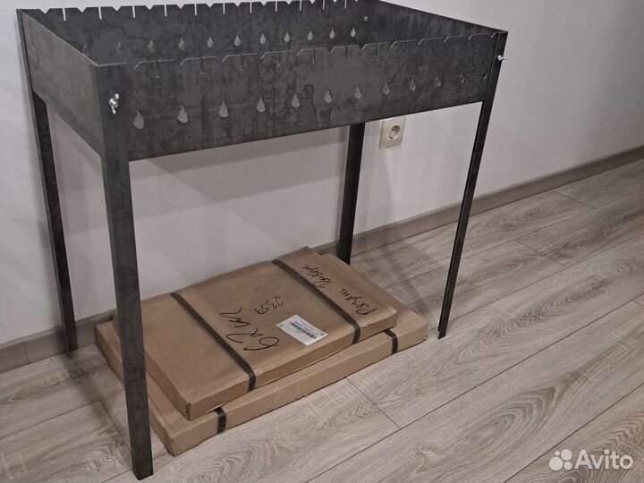 Мангал разборный 2.5 мм. шампуры