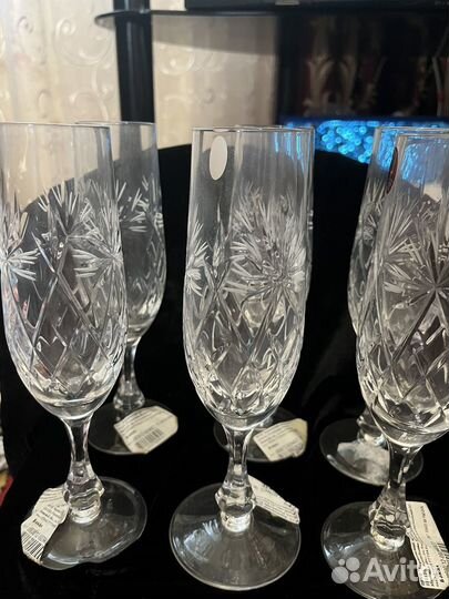 Хрустальные бокалы