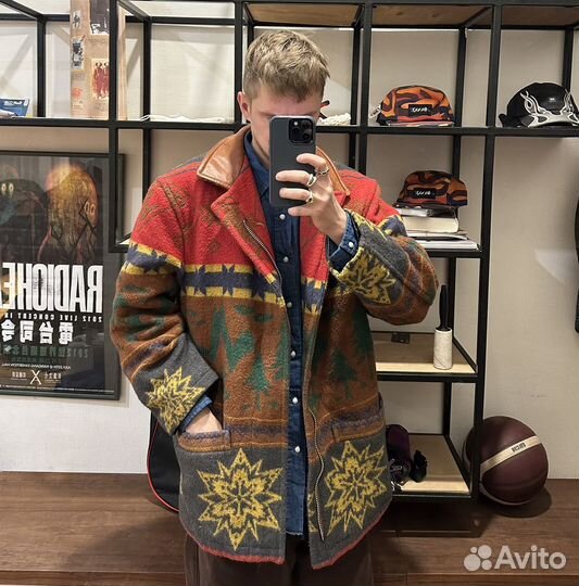 Винтажное пальто Healey navajo