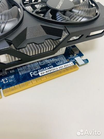 Видеокарта GTX750ti 2GB OC