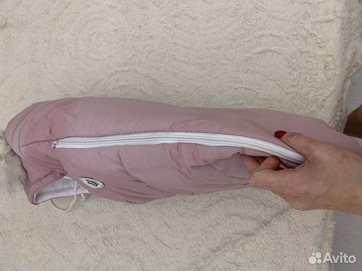 Конверт на выписку зимний для девочки