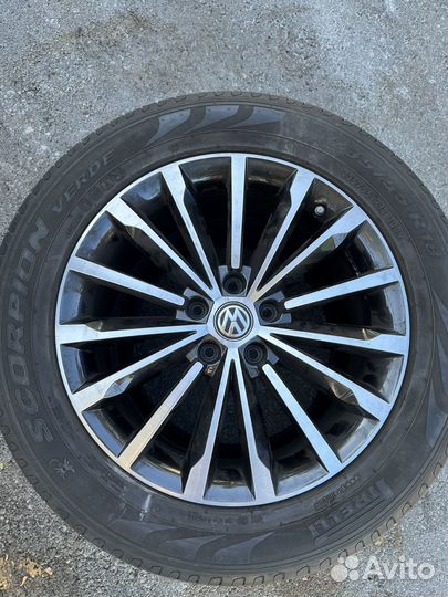 Оригинальные диски на резине R18