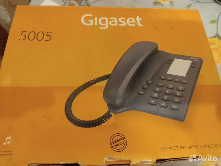 Домашний стационарный проводной телефон