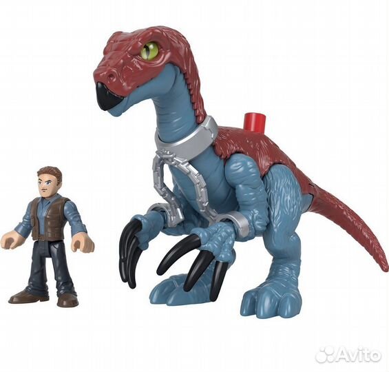 Новый набор imaginext Теризинозавр и Оуэн