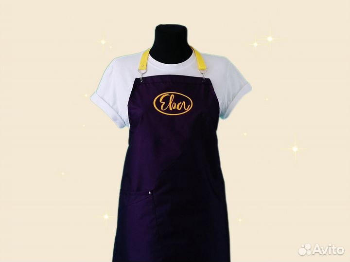 Фартук для продовца с логотипом
