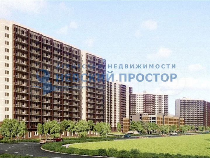 1-к. квартира, 33,8 м², 14/15 эт.