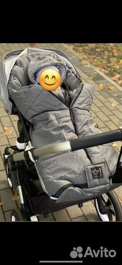 Зимний конверт в коляску