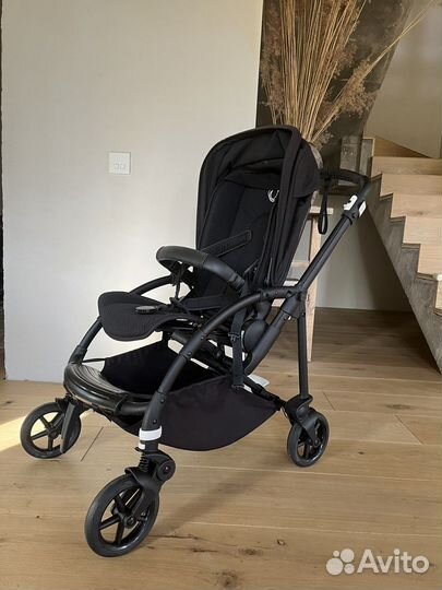 Коляска Bugaboo bee 6+ люлька+ подстаканник+лыжи