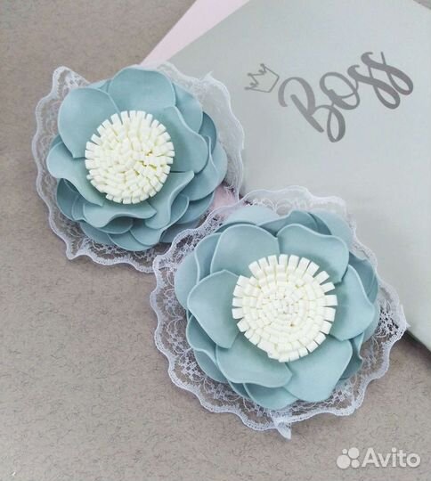 Резинки для волос детские ручной работы