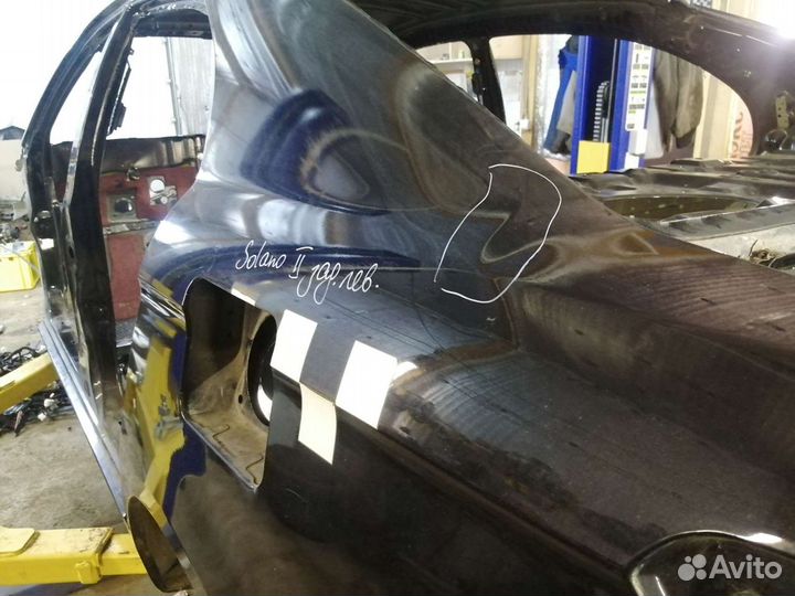 Крыло заднее левое, четверть Lifan Solano 2 650 Ne
