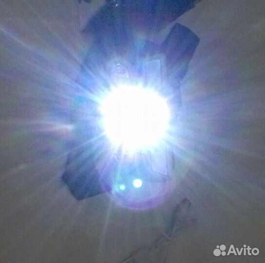 Новый налобный аккумуляторный фонарик