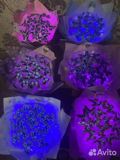 Букет из бабочек