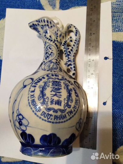 Кувшин Вьетнам клеймо орс Linh Chi dai Bo фаянс