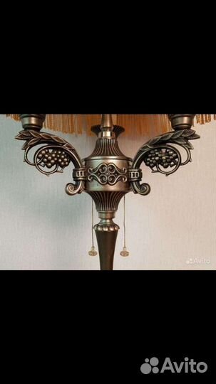 Торшер Интерьерный Красивый Уральская Рябинушка