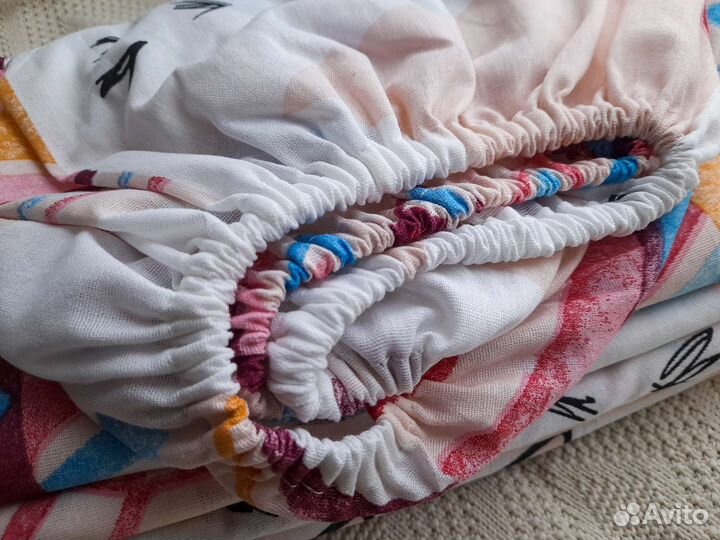 Комплект постельного белья в детскую кроватку