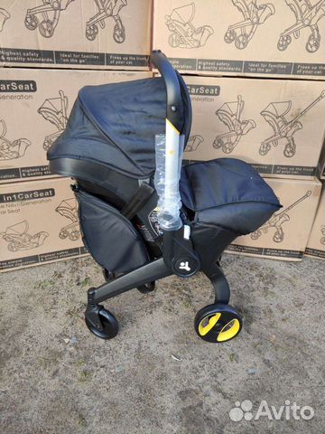 Коляска автокресло foofoo 4 в 1 (фуфу) комплект