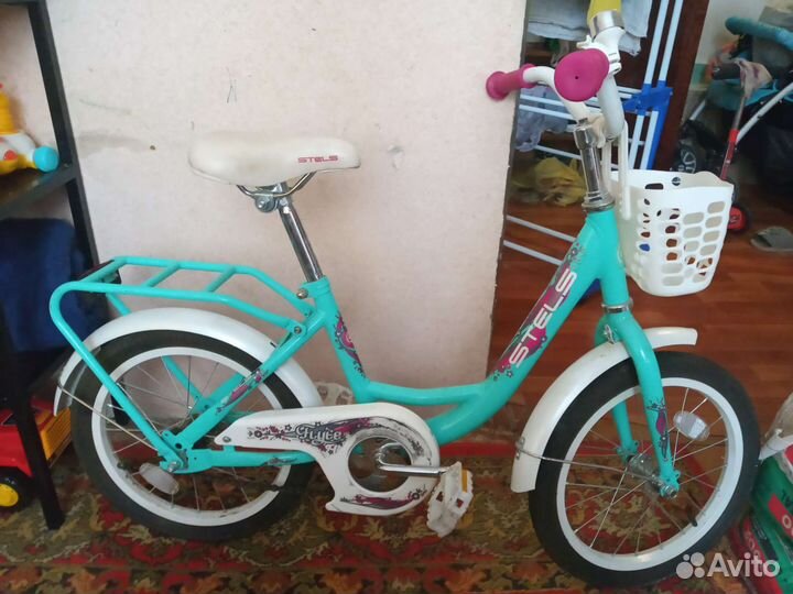 Детский велосипед stels 16