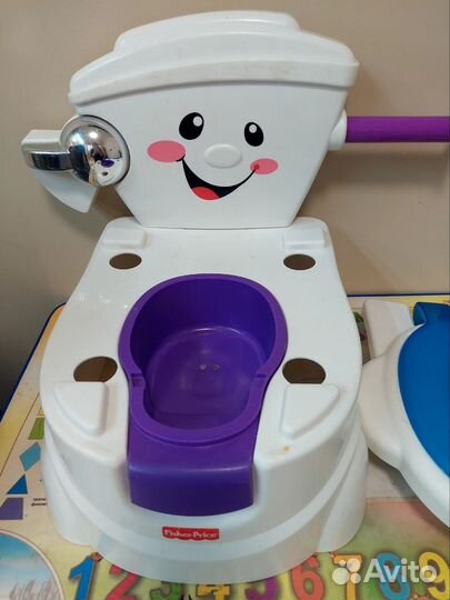 Детский горшок в виде унитаза