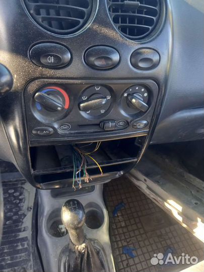 Блок включения печки Daewoo Matiz