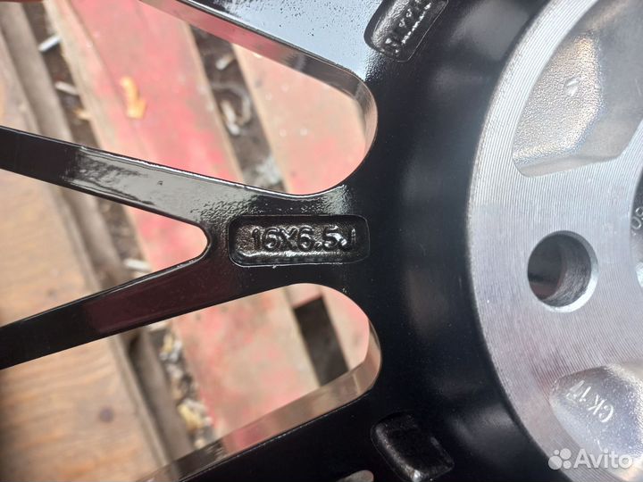 Диски R16 4x100 Alcasta M33 BKF