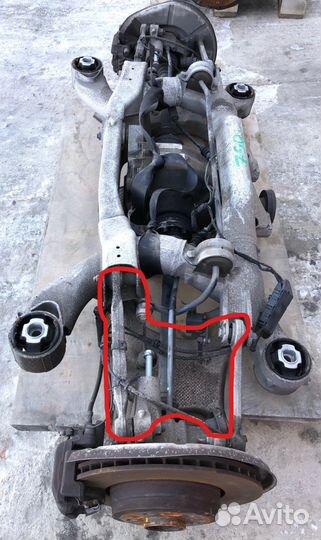 Рычаг задний нижний BMW E65