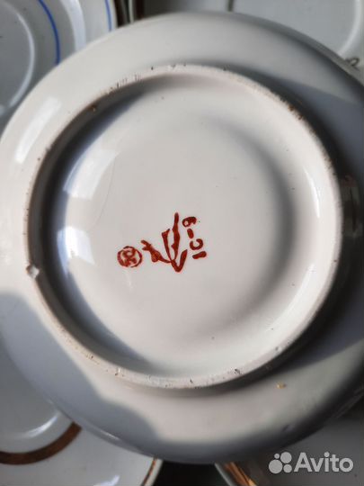 Блюдца чайные