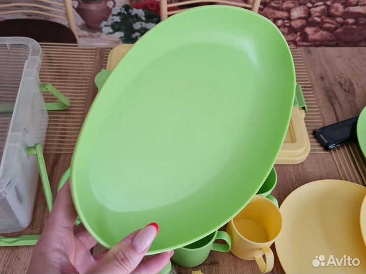 Туристический походный набор посуды