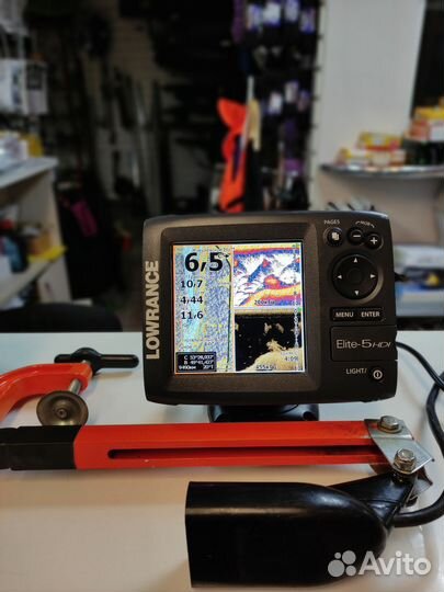 Эхолот картплоттер Lowrance Elite 5 hdi
