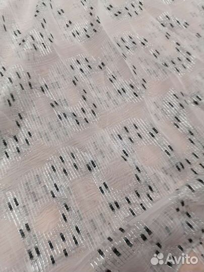 Тюль на дачу 3шт