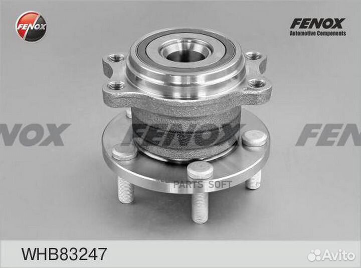 Fenox WHB83247 Ступица с подшипником subaru legacy IV/outback II 03-09 зад