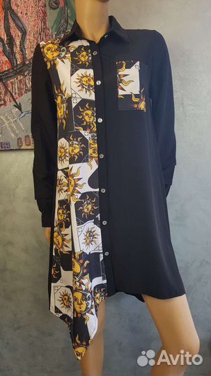 Элегантное женское платье рубашка