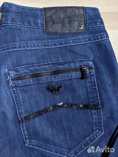 Джинсы armani jeans 27 р скинни