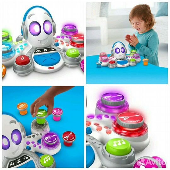 Новый Fisher-Price Обучающий Осьминог
