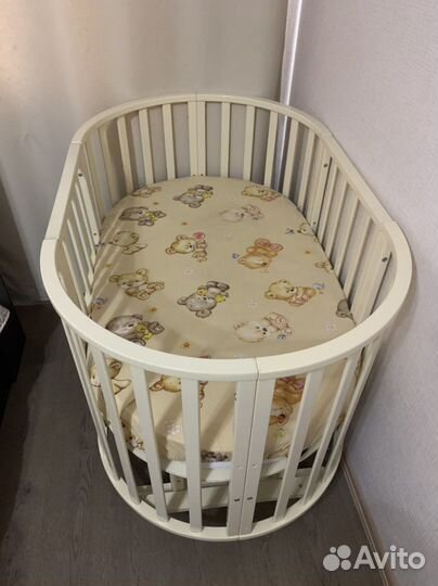 Кровать для новорожденных трансформер