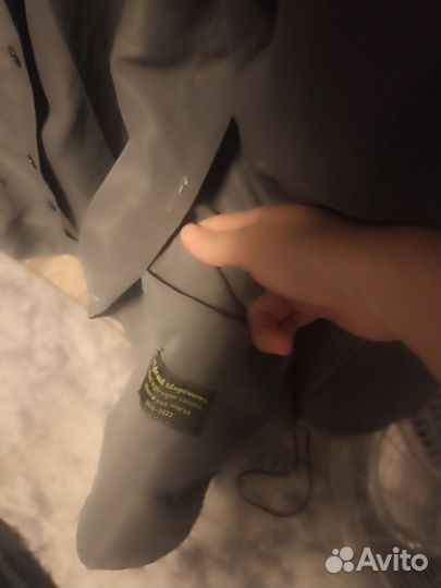 Рубашка серая