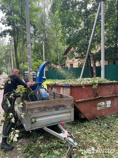 Расчиска участка. Снос, демонтаж