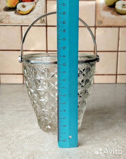 Хрустальная сахарница
