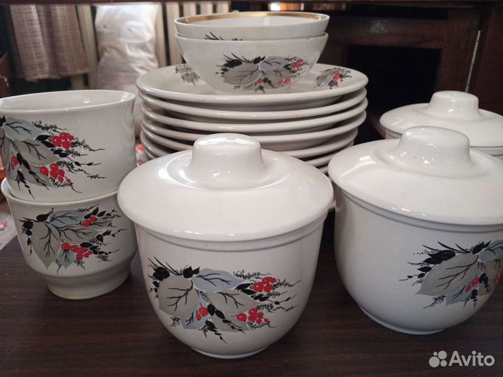 Наборы сервизы столовые СССР