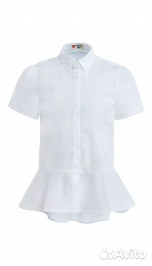 Блузка для девочки 164 Button blue