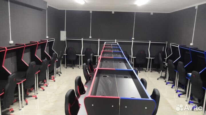 Столы игровые в компьютерный клуб