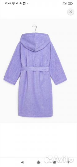Халат махровый для девочки 122-128
