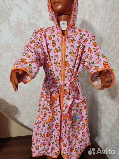 Халат для девочки 104 по 140
