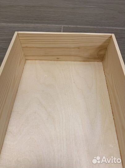 Коробка подарочная деревянная