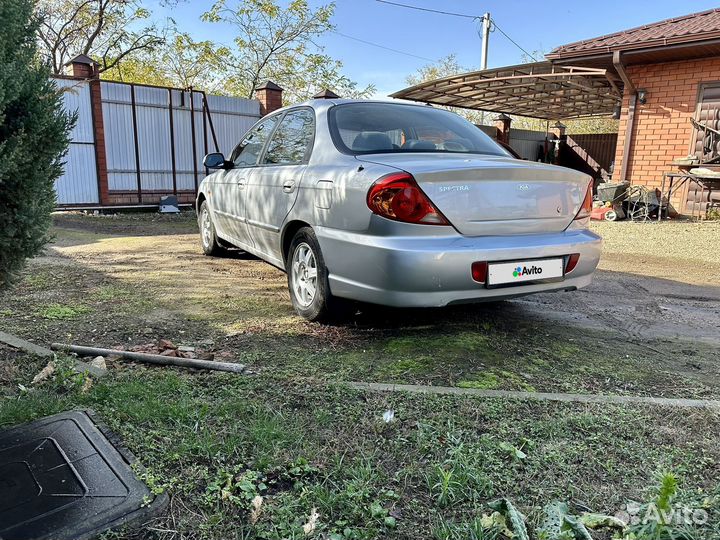 Kia Spectra 1.6 МТ, 2007, 175 000 км