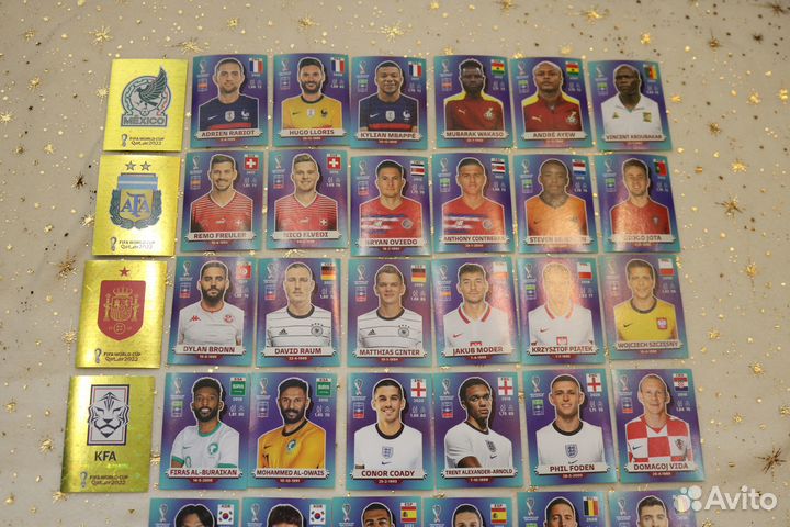Наклейки Panini FIFA World Cup Qatar 2022