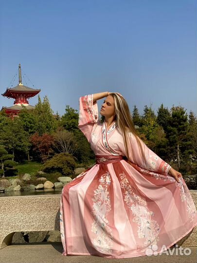 Прокат/аренда кимоно,ципао,ханьфу, зонты, вееры