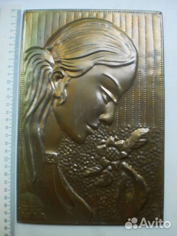 Чеканки панно картины сувениры СССР Сталин