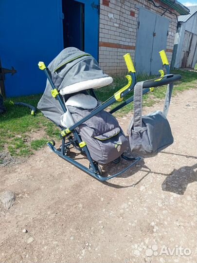 Санки коляска ника 7 3