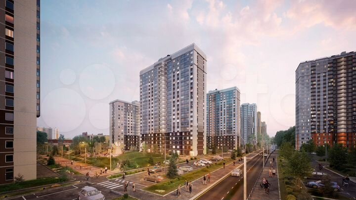 4-к. квартира, 82,2 м², 18/22 эт.