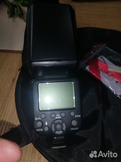 Вспышка triopo TX-586 EX canon, nikon ттл